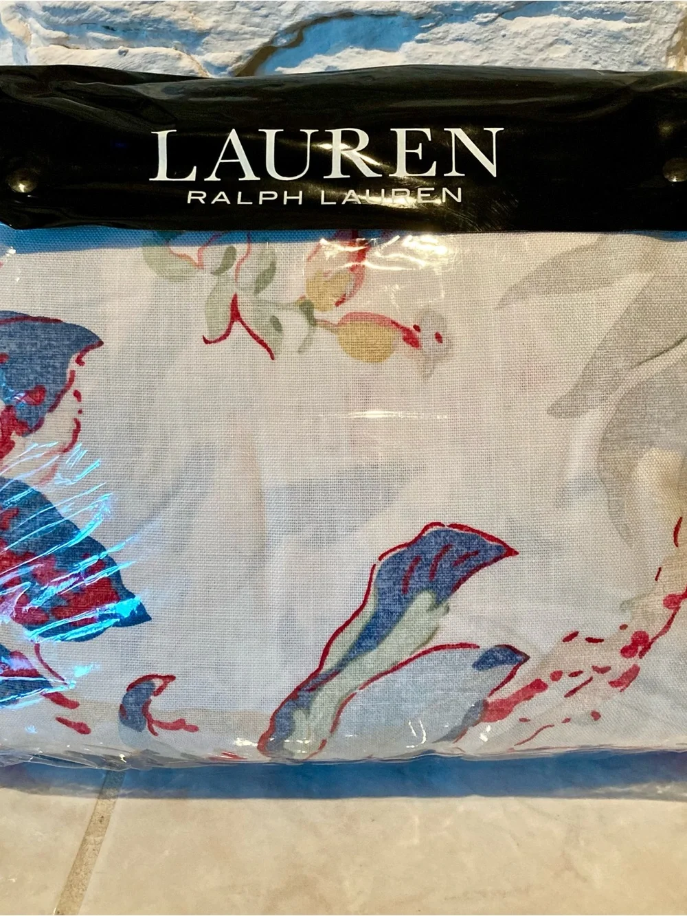 NEW Ralph Lauren 100% cotton full/ queen duvet cover in “Veronique” pattern